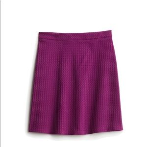 Margaret M Purple skirt